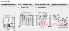 Szuflady Szuflada Tandembox NAROŻNA Wys.M=83mm Dł.65cm 65kg SZARA SPACE - Blum