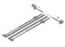 Stabilizacja Do Prowadnic Tandem 550H o dł.43,5-65cm z BLUMOTION