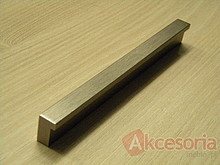 Uchwyt Aluminiowy UA02 128 mm efekt Stali Sczotkowanej - Gamet