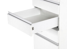 Szuflady Szuflada frontowa Metal Box 50 cm / 11.8 cm - biały / częściowy wysuw - Rejs