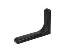 Wspornik półki  L120 metal/tworzywo czarny 2 sztuki - IMPORT