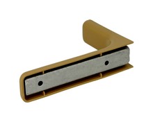 Wspornik półki  L120 metal/tworzywo beż 2 sztuki - IMPORT