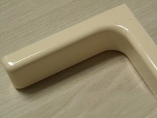 Wspornik półki  L180 metal/tworzywo kremowy 2 sztuki - IMPORT