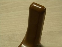Wspornik półki  L180 metal/tworzywo orzech 2 sztuki - IMPORT