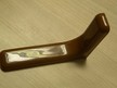 Wspornik półki  L180 metal/tworzywo orzech 2 sztuki