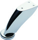 Nóżka NZ02 Wys. 90mm chrom satynowy