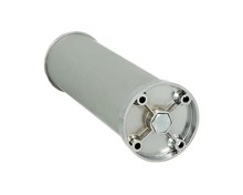 Nóżka Okrągła NA11 Z Regulacją wys. 18cm ALUMINIUM(W) - Gamet