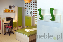 Wieszak DW05 HAPPY FROGS niebieski - Gamet