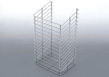 NOVUM Kosz Na Bieliznę CHROM Do Szafki Szer.30cm - Rejs