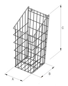 Kosz Na Bieliznę BIAŁY Do Szafki Szer.50cm - Rejs