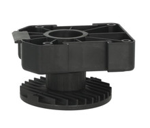 Nóżka A0683 360 Udźwig 380kg Wys. 6cm Z Regulacją Czarna Wurth - Würth