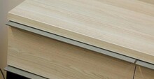 Uchwyt UA45 - aluminium naturalne / rozstaw 260 mm - Gamet