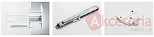 Szuflada METABOX 320N Z Hamulcem h=54mm 55cm Kremowa Wysuw 75% - Blum