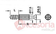 Złączki montażowe Trzpień łączący MINIFIX S200 - stal surowa / otwór 5 mm / wiercenie 34 mm - Häfele