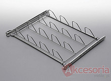 Półka Wysuwna Alfa Na Buty SREBRNA Szer. 557-623mm/Gł.450mm - Rejs