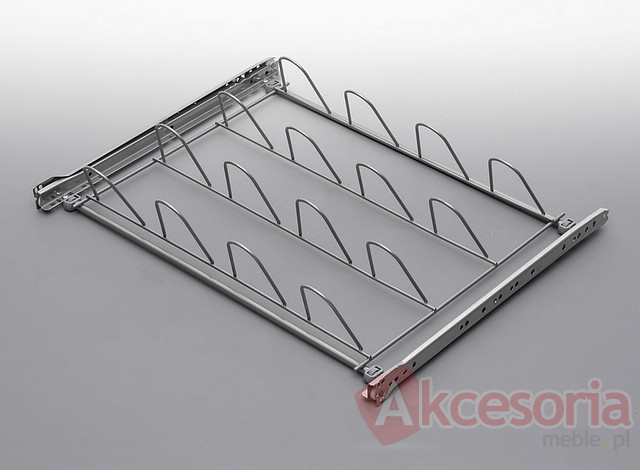 Półka Wysuwna Alfa Na Buty BIAŁA Szer.557-623mm/Gł.450mm