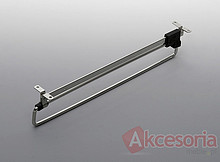 Wieszak wysuwny L 250 metal/tworzywo nikiel - Rejs