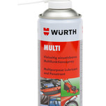 Płynny smar Wurth MULTI 5w1 A089305540 / spray 400 ml    Nie zawiera silikonu, żywic i kwasów. Nie niszczy gumy, lakierów i tworzyw sztucznych.   ...