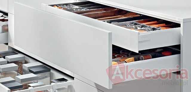 Tandembox ANTARO M=83mm 65cm Wewnętrzna SZARA 65kg Z Hamulcem