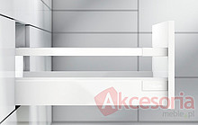 Szuflady Tandembox ANTARO Wys.D=M+1Reling Dł.45cm/Szer.40cm SZARA Hamulec - Blum