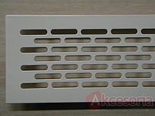 Kratka Wentylacyjna 80/480mm Aluminiowa Kolor BIAŁY - Rejs