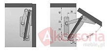 Blokada klapy prawa metal nikiel - Rejs