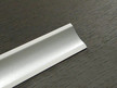 Listwa przyblatowa aluminium satyna 611 (K) L3000 tworzywo