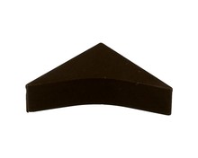 Końcówka listwy przyblatowej  tworzywo sztuczne wenge 645 - IMPORT