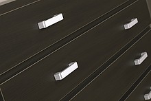 Uchwyt Aluminiowy US48 Biały połysk z przetarc. Rozst. 480mm(W) - Gamet