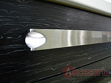 Uchwyt UU34 nikiel satynowy rozstaw 320mm - Gamet