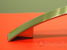 Uchwyt UU35 nikiel szczotkowany rozstaw 128mm - Gamet