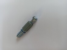 Złączki montażowe Trzpień łączący MINIFIX S200 - stal surowa / otwór 5 mm / wiercenie 24 mm - Häfele