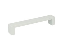 Uchwyt aluminiowy UA59 - biały połysk / rozstaw 128 mm - Gamet