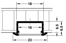 Profil Aluminiowy do Taśm LED 810 - Häfele