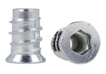Złączki montażowe Mufa koł. M Siso - ocynk / M6x15 mm / fi 8 mm / 100 szt. - Siso