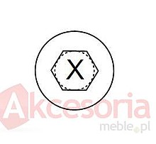 Mufa koł. M Siso - ocynk / M6x20 mm / fi 10 mm / 100 szt. - Siso