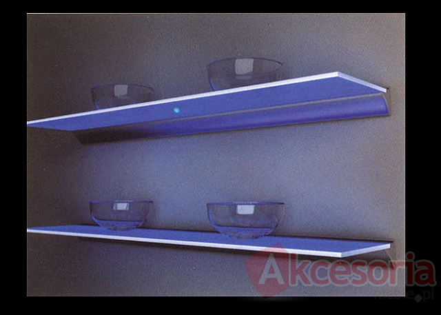 Podświetlana Półka Szklana LED 12V 2006 RGB dł.90cm