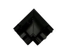 Narożnik listwy przyblat (K) LB23 wew.tworzywo czarny 619 - IMPORT
