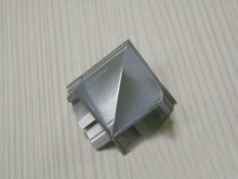 Narożnik listwy przyblat (K) LB23 wew.tworzywo alumin.satyna 611 - IMPORT