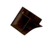 Narożnik listwy przyblat (K) LB23 zew.tworzywo orzech ciemny 682 - IMPORT