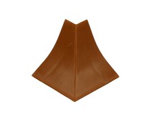 Narożnik listwy przyblat (K) LB23 zew.tworzywo ciemny brąz 604 - IMPORT