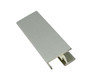 Łącznik 90° do Cokołu wys.10cm ALUminium Szczotkowane Rehau