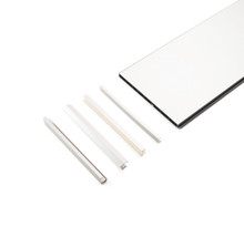 Systemy cokołowe Łącznik 90-135° Elastyczny do Cokołu wys.15cm ALUminium Szczotk. - Rehau
