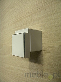 Gałka Aluminiowa GS48 biały połysk z przetarciami(w) - Gamet
