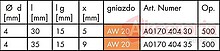 Wkręt samościągający Wurth ASSY P z podwójnym gwintem / 4x30 mm - 1000 szt. - Würth