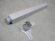 Noga Kwadratowa 6/6cm Wys.71cm Aluminium - Amix