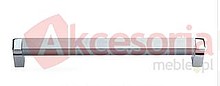 Reling RU08 Chrom aluminium naturalne Rozstaw 384 mm(W) - Gamet