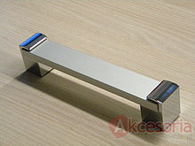 Uchwyt UA66 Chrom połysk, naturalne aluminium rozstaw 128mm(W) - Gamet