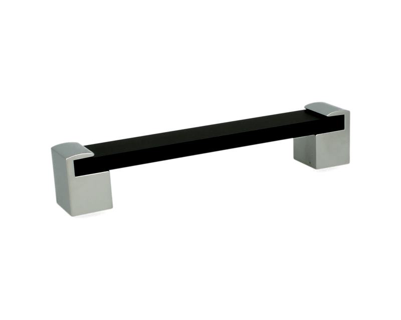Uchwyt UA66 Chrom satynowy, czarny mat rozstaw 128mm(W)