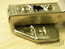 Zawias 110°TECNO wyg 8°Drzwi Bliź.Samodomykający Z  Prowadnikiem - IMPORT